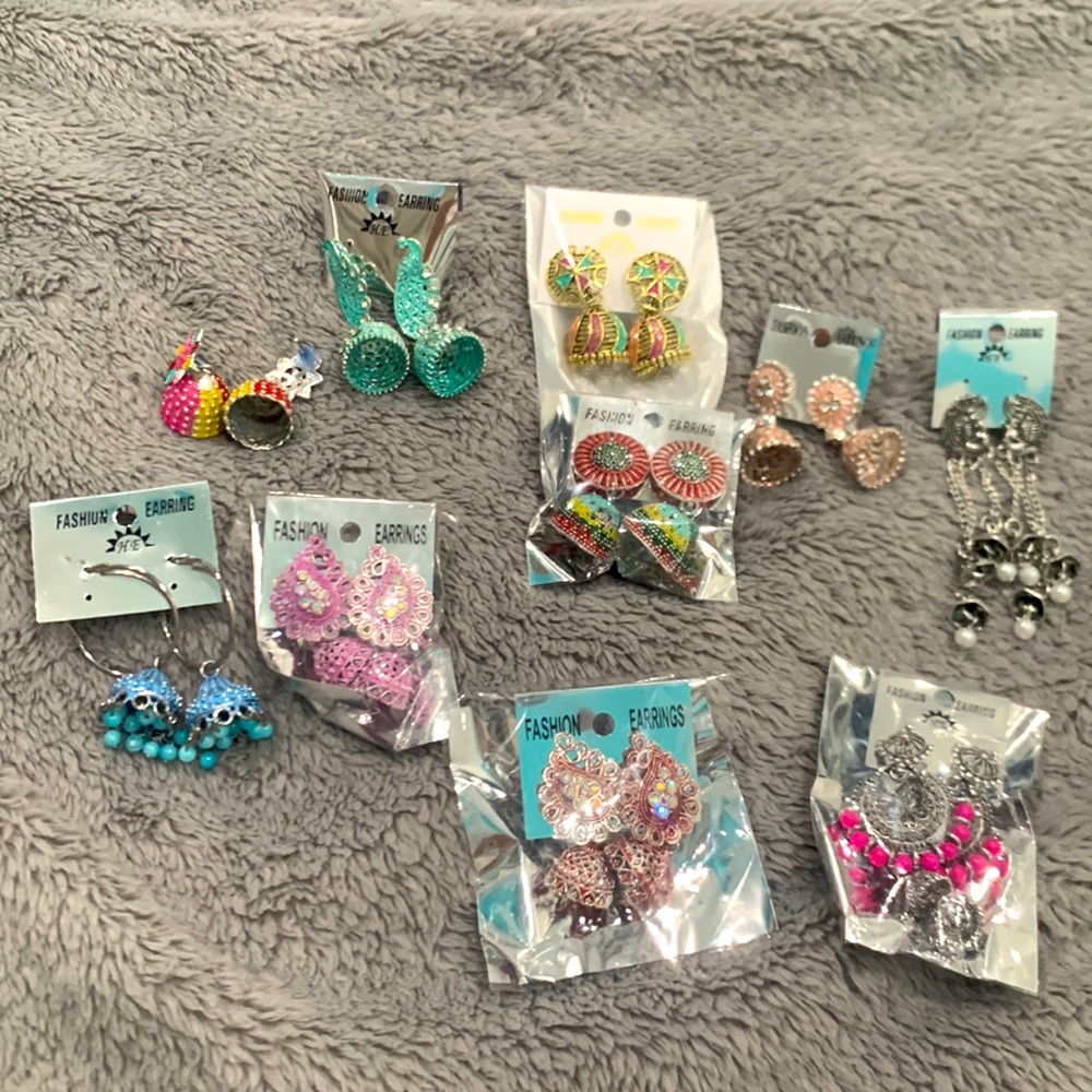 Bundle earrings indian jewelry